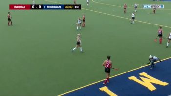 2018 Indiana vs Michigan | Big Ten Womens Field Hockey