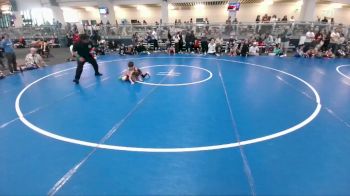 44 lbs Quarterfinal - Idrees Siadat, Best Trained Wrestling vs Wrenland Roberts, Wesley Club Wrestling