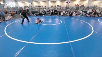 44 lbs Quarterfinal - Idrees Siadat, Best Trained Wrestling vs Wrenland Roberts, Wesley Club Wrestling