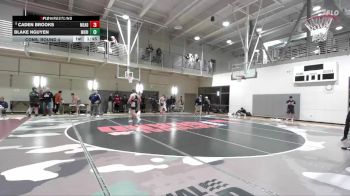 215 lbs Cons. Round 4 - Blake Nguyen, Meridian vs Caden Brooks, Mead