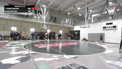 215 lbs Cons. Round 4 - Blake Nguyen, Meridian vs Caden Brooks, Mead