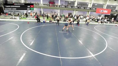 16U Girls - 170 lbs Cons. Round 2 - Faith Stevenson, Arizona Girls Wrestling vs Lillyana Lugo, MATPAC Wrestling Club