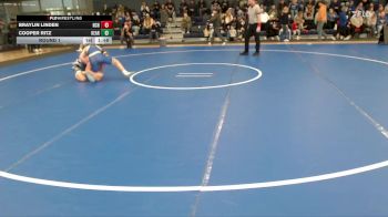 144 lbs Round 1 - Braylin Linden, Norton Community HS vs Cooper Ritz, Kearney