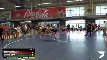 170 lbs Cons. Semi - Alia Vickrey, Baldwin County vs Logan Mahaffey, Westville High School