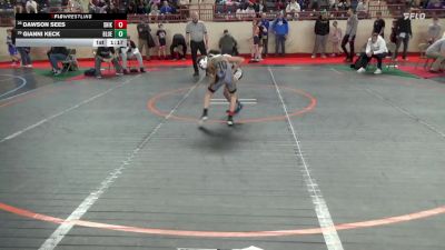 65_B lbs Round Of 64 - Dawson Sees, Shikellamy vs Gianni Keck, Blue Mountain