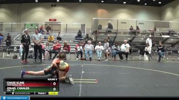 120 lbs Round 3 (4 Team) - Chase Kline, Contenders WA vs Izrael Canales, SAW