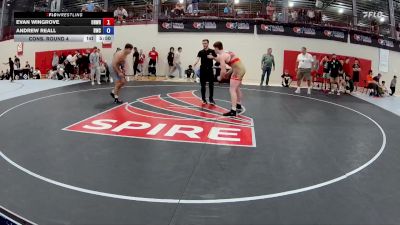 92 kg Cons. Round 4 - Evan Wingrove, Ohio Wrestling vs Andrew Reall, Bears Wrestling Club