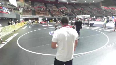 86 lbs Cons. Round 5 - Gagik Babayan vs Eli Lovasco, Savage House Wrestling Club