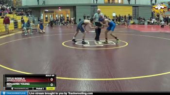 138 lbs Quarterfinal - Titus Rodela, Jefferson (Portland) vs Benjamin Young, Canby