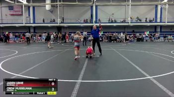 72 lbs Finals (2 Team) - Crew Musselman, Kraken vs Jaden Udhe, Rampage