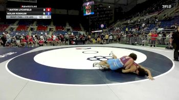 175 lbs Champ. Rd Of 16 - Jaxton Litchfield, IN vs Nolan Koehler, PA