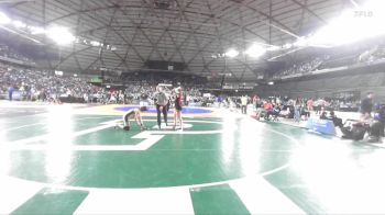 Girls 3A 130 lbs 5th Place Match - Sofia Todd, Shelton (Girls) vs Kaycee Potts, Kelso (Girls)