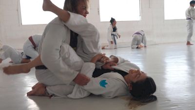 FULL ROUND: Bia Basilio Trains Hard With Black Belt Training Partner