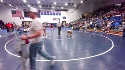 95 lbs Cons. Semi - Cormick Fischer, Centennial Middle School vs Jaxton Hatley, Torrington Middle School
