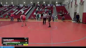 160 lbs Champ. Round 1 - Dominique Morrissette, Mcadory vs Tucker Rudick, Hewitt-Trussville