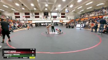 70 lbs Round 3 - Wyatt Nimmo, Shoshoni Junior High School vs Marshall Brown, Greybull MS