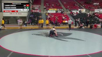 141 lbs Cons. Round 5 - Kaden Stanley, Central Missouri vs Nathan Wishne, Drury