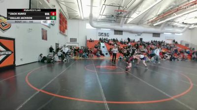 190 lbs 5th Place Match - Dallas Jackson, Laurel vs Zack Kuntz, Greybull/Riverside