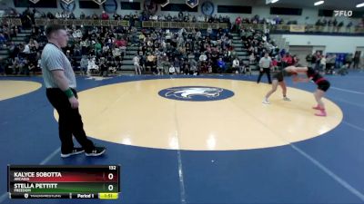 132 lbs Semifinal - Kalyce Sobotta, Arcadia vs Stella Pettitt, Freedom