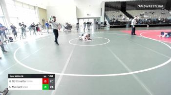 89 lbs Consi Of 4 - Hayden Strittmatter, Steel Valley Knights vs Aidan McClure, Minion Green