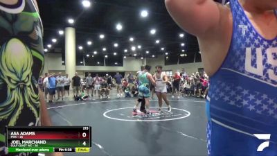 285 lbs Semis & 5th Wb (32 Team) - Nick West, PWC vs James Hartleroad, Gulf Coast WC