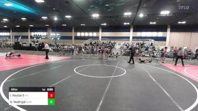 98 lbs Semifinal - Israel Roybal Ll, Atc vs Keidyn Madrigal, Dark Horse