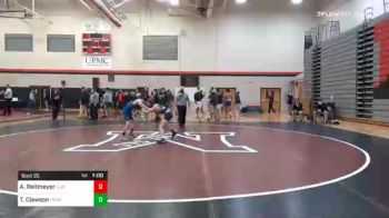 106 lbs Consolation - Austin Reitmeyer, Elizabethtown vs Travis Clawson, Penn Manor