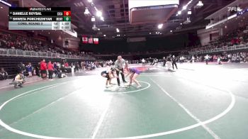 135 lbs Cons. Round 3 - Danielle Roybal, Escalon vs Shweta Porchezhiyan, Merrill West