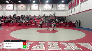 195 lbs Quarterfinal - Marco Yerardi, Foxborough vs Ruairi Ritson, Canton