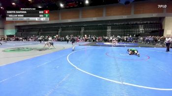 105 lbs Champ. Round 2 - Kellan Niimi, Granite Bay vs Odette Santana, Modesto