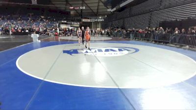 110 lbs Champ. Round 2 - Carter Elfving, Anacortes Hawkeyes Wrestling Club vs Aidyn Hancock, Blaine Barracudas Wrestling Club