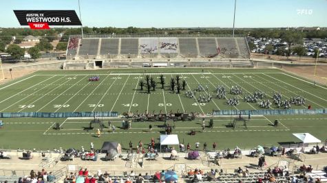 Westwood High School "RED" at 2025 Texas Marching Classic