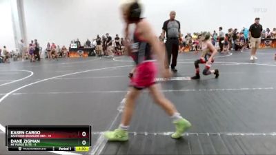 67 lbs Round 7 (10 Team) - Dane Zigman, MF Purge Elite vs Kasen Cargo, Backyard Brawlers Red