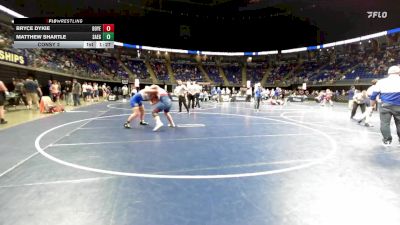 192 lbs Consy 2 - Bryce Dykie, Boyertown vs Matthew Shartle, Saegertown