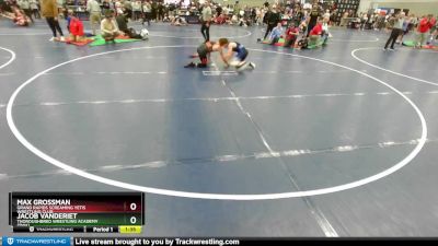 144 lbs Champ. Round 1 - Jacob Vanderiet, Thoroughbred Wrestling Academy (TWA) vs Max Grossman, Grand Rapids Screaming Yetis Wrestling Club