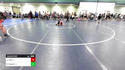 65 lbs Consi Of 8 #2 - Jameson Lohr, VA vs Ryan Bassiri, NC