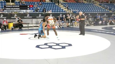 157 lbs Champ. Rd Of 16 - Donald Jackson, Kansas vs Diego Valdiviezo, California