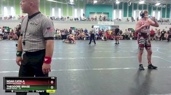 175 lbs Round 5 (6 Team) - Noah Catala, Pasco Wolfpack vs Theodore Brase, BHWC Duval