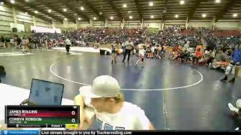 95 lbs Quarters & Wb (16 Team) - James Rollins, Mt. Crest vs Corbyn Robison, Westlake