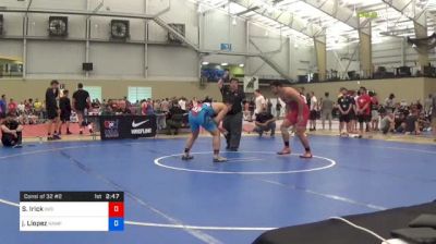 86 kg Consi Of 32 #2 - Spencer Irick, Indiana University vs Josh Llopez, Rampage