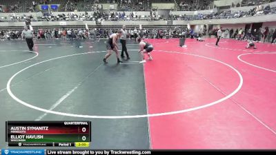 215 lbs Quarterfinal - Austin Symanitz, Minnesota vs Elliot Havlish, Wisconsin