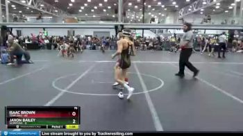 76 lbs Round 4 (6 Team) - Isaac Brown, Team Ohio vs Jaxon Bailey, Scorpions