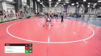 195 lbs Rr Rnd 3 - Carter Wilson, 4M Strength vs Anthony Minitto, Illinois Cornstars White