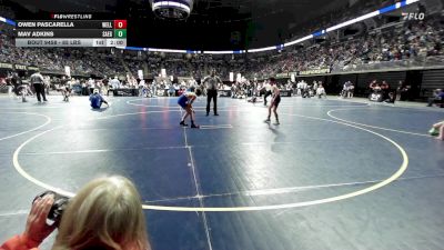 85 lbs Round Of 16 - Owen Pascarella, Wellsboro vs Mav Adkins, Saegertown