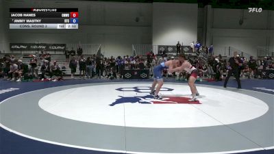 86 lbs Cons. Round 3 - Jacob Hanes, CMWC vs Jimmy Mastny, Relentless Training Center