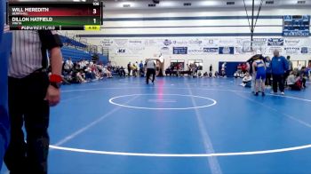 106 lbs Quarterfinal - Dillon Hatfield, Vinita vs Will Meredith, Berryhill