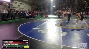 2A 220 lbs Semifinal - Orrin Miller, North Fremont vs Matthew Goostrey, Bear Lake