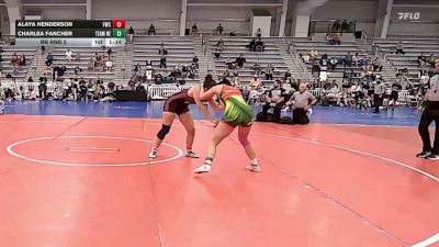152 lbs Rr Rnd 2 - Alaya Henderson, Wrecking Crew Dream Crushers - HSG vs Charlea Fancher, Nebraska Red - HSG