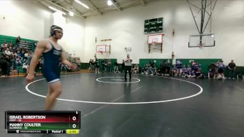 165 lbs Round 3 (6 Team) - Israel Robertson, Cody vs Manny Coulter, Glenrock