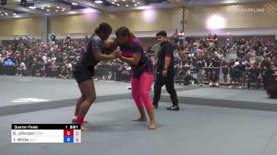 Brittney Johnson vs Tara White 2022 ADCC West Coast Trial